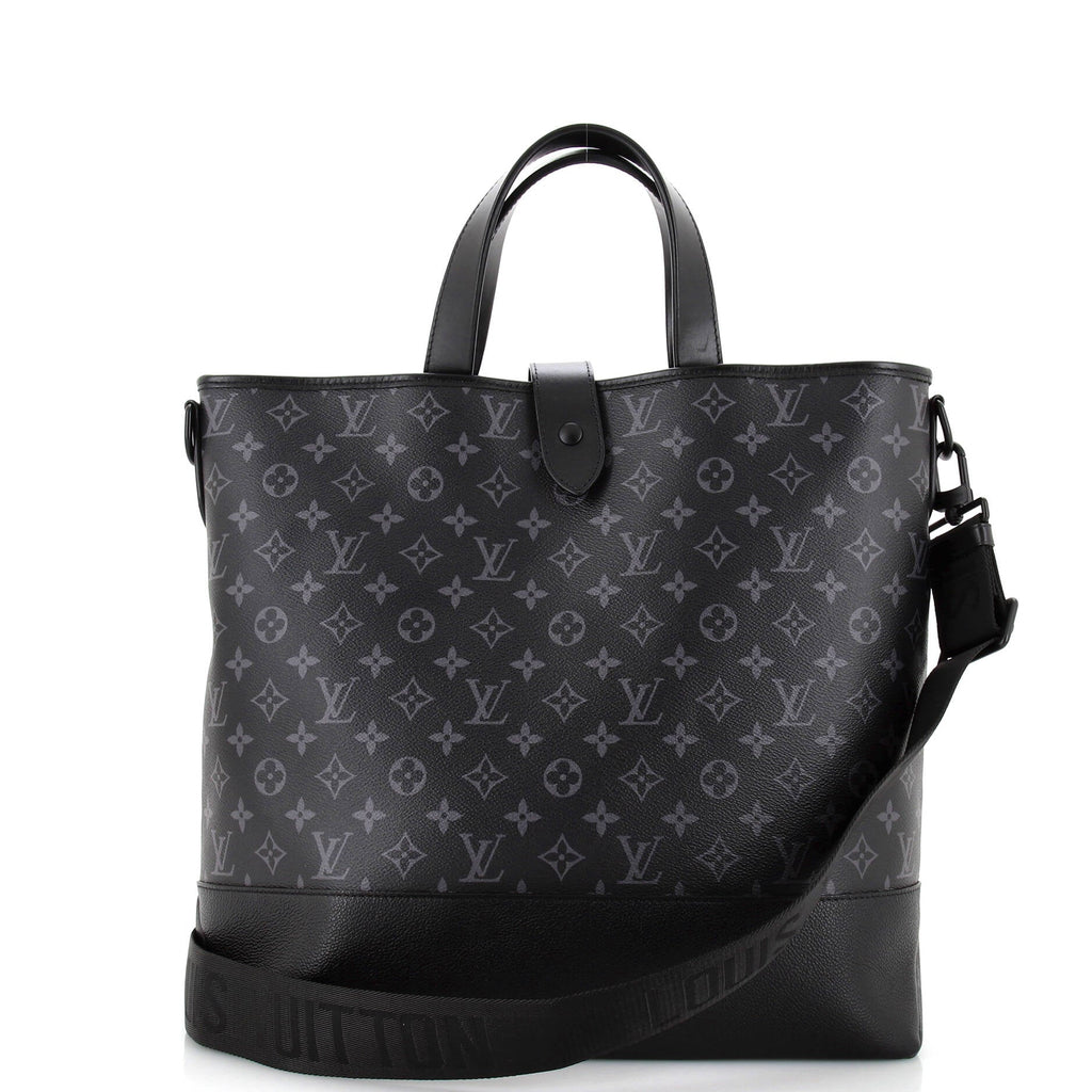 Louis Vuitton Saumur Tote Monogram Eclipse Canvas