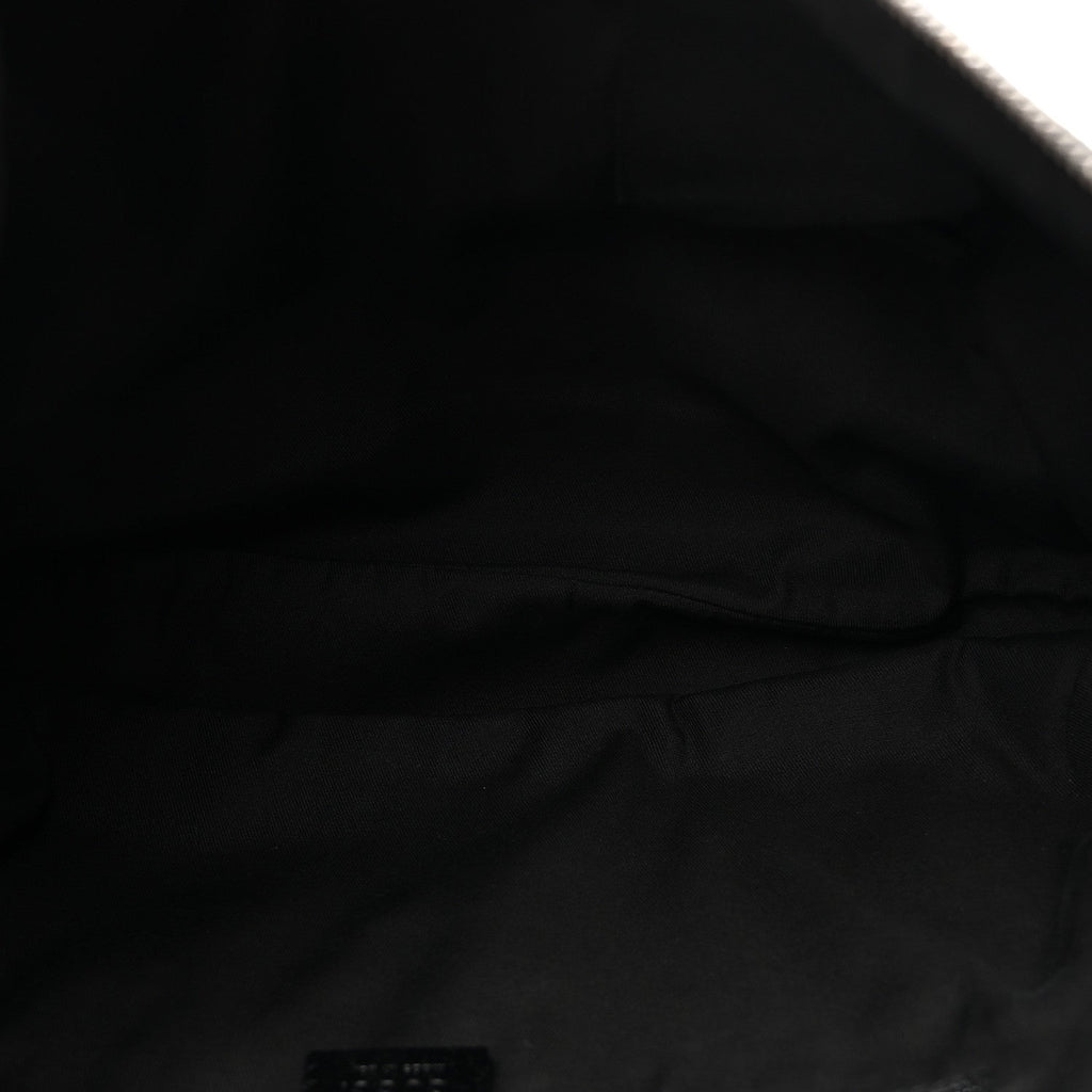 Monogram Web Medium Half Moon Hobo Black