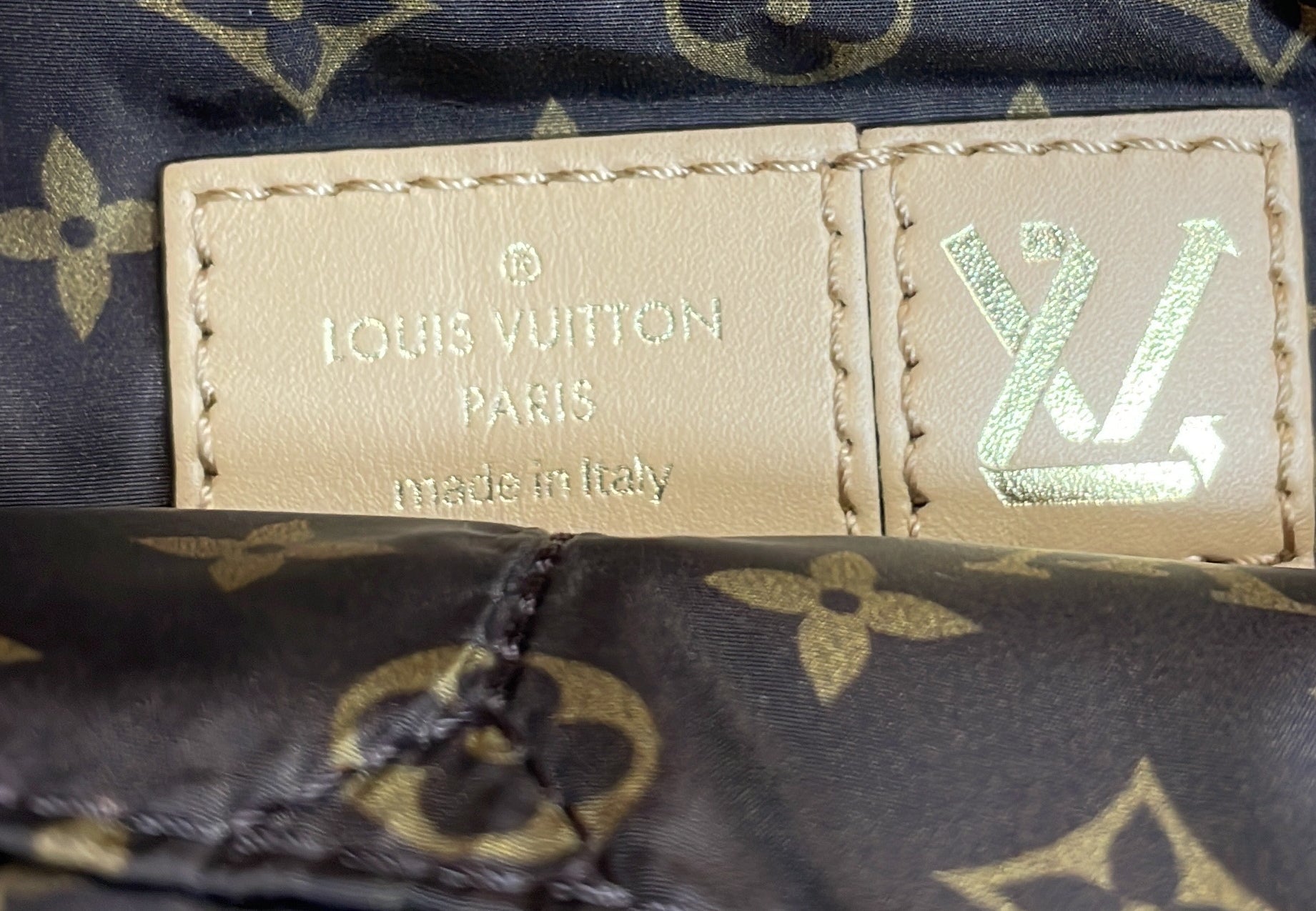 Louis Vuitton Pillow OnTheGo Tote Monogram Quilted Econyl Nylon GM