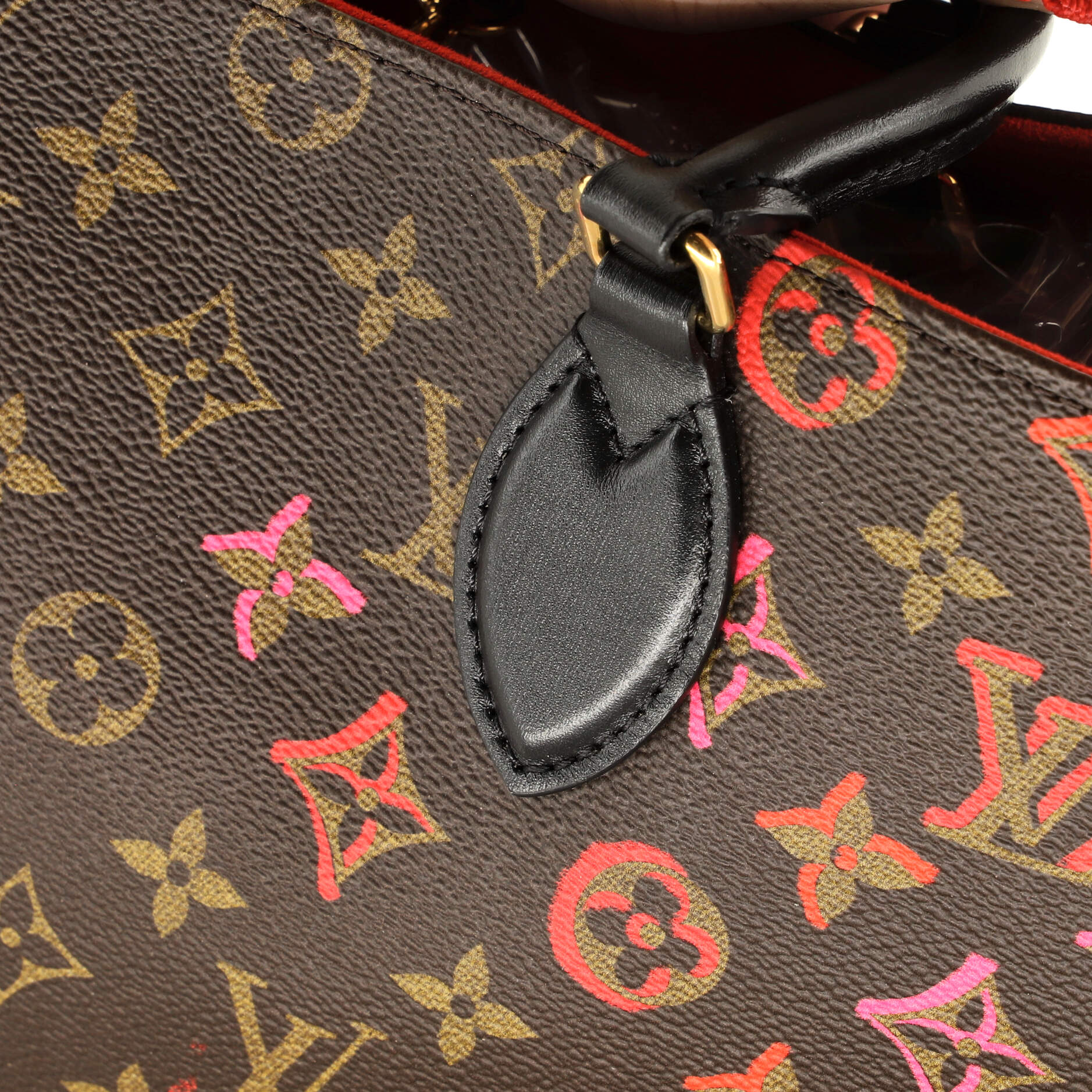 Louis Vuitton OnTheGo Tote Limited Edition Fall in Love Monogram Canvas MM