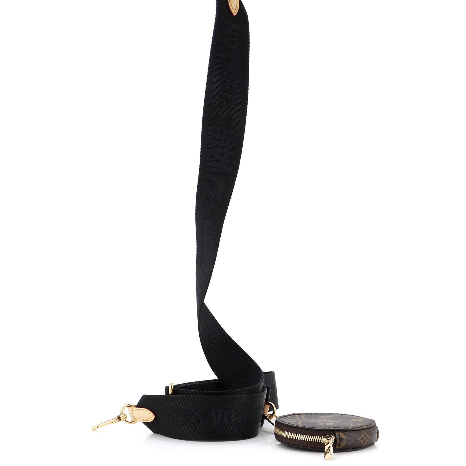 Louis Vuitton Multi Pochette Accessoires Bandouliere Shoulder Strap Canvas with Monogram Canvas