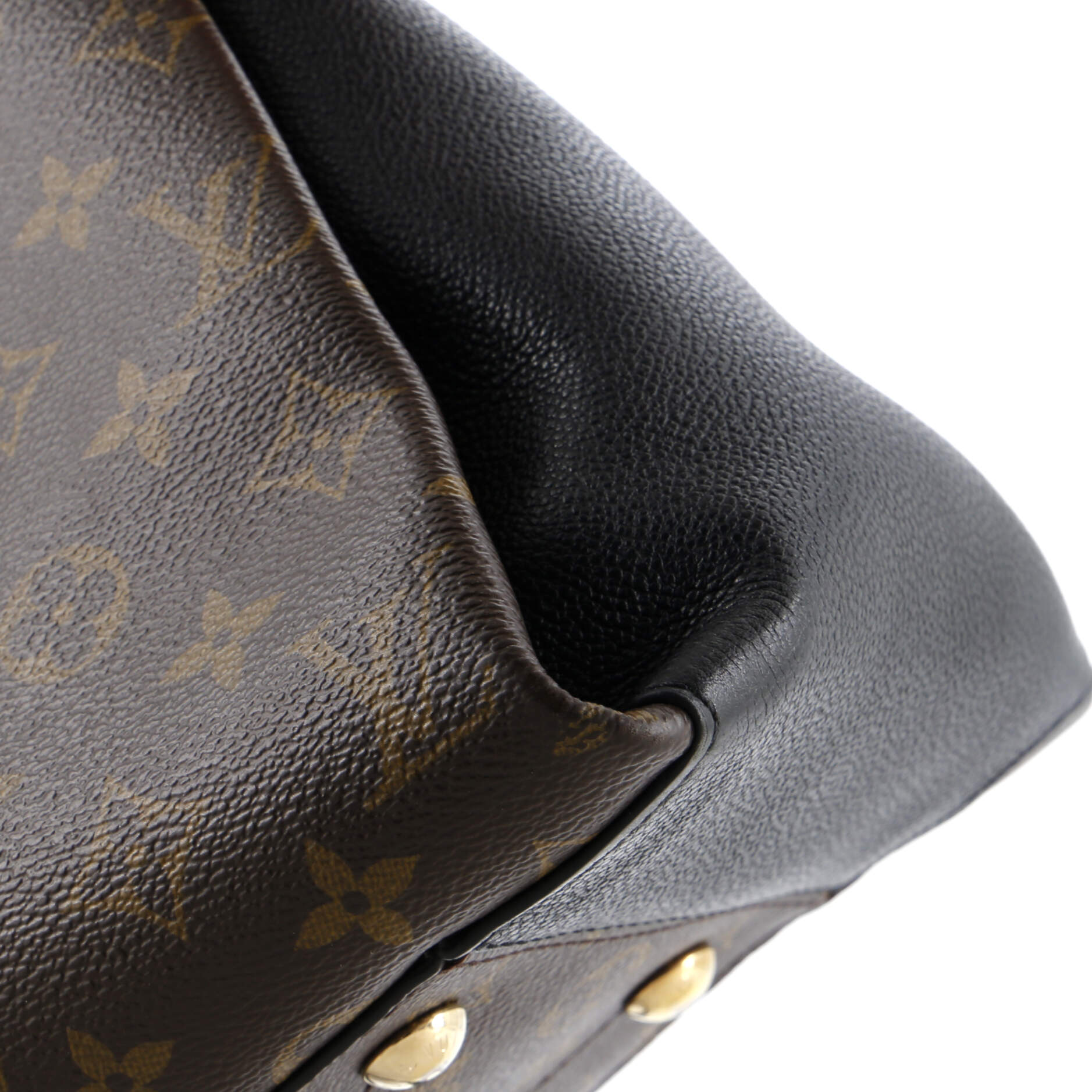 Louis Vuitton Soufflot Tote Monogram Canvas with Leather MM