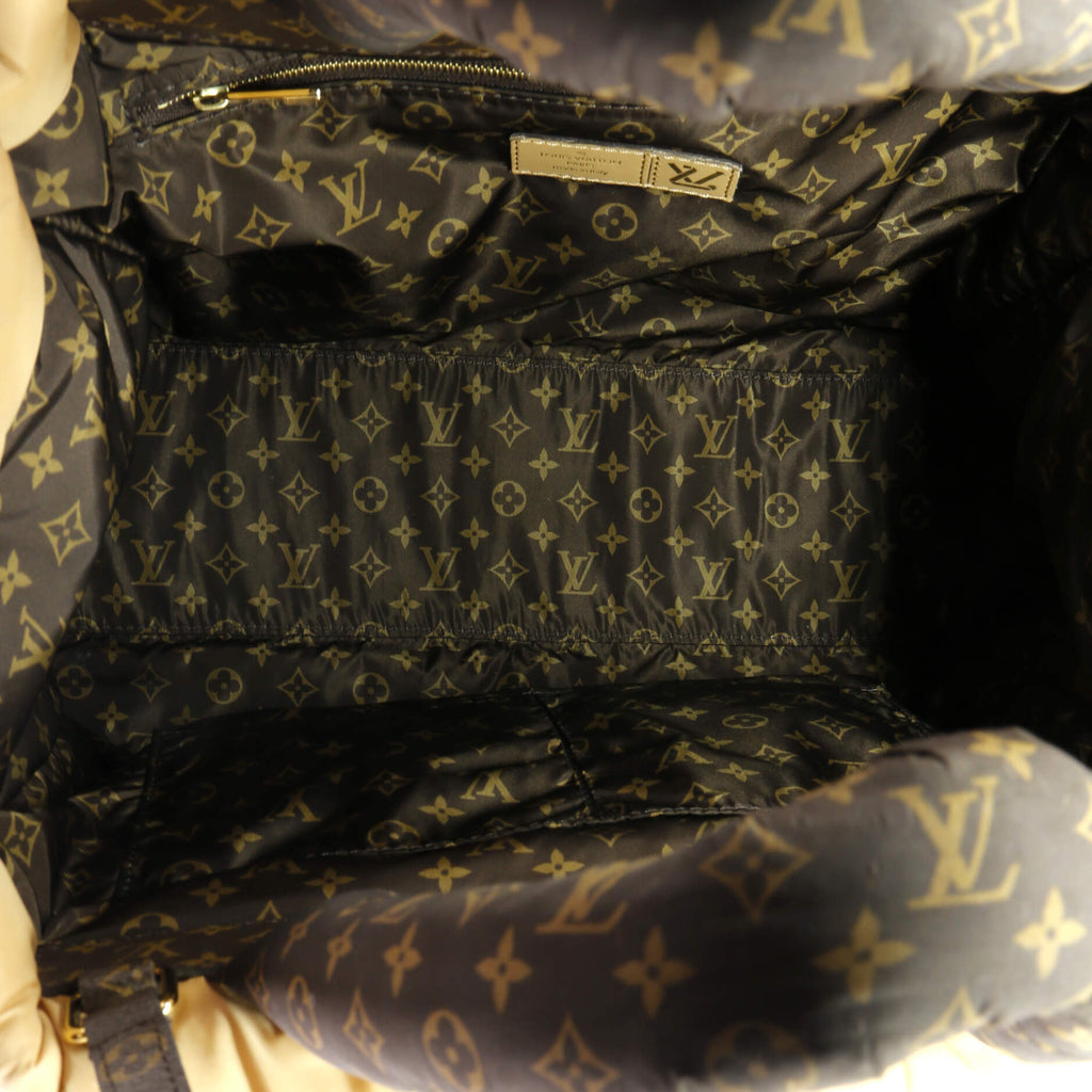 Louis Vuitton Pillow OnTheGo Tote Monogram Quilted Econyl Nylon GM