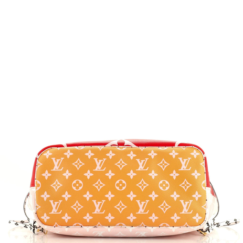 Louis Vuitton Neverfull NM Tote Limited Edition Colored Monogram Giant MM