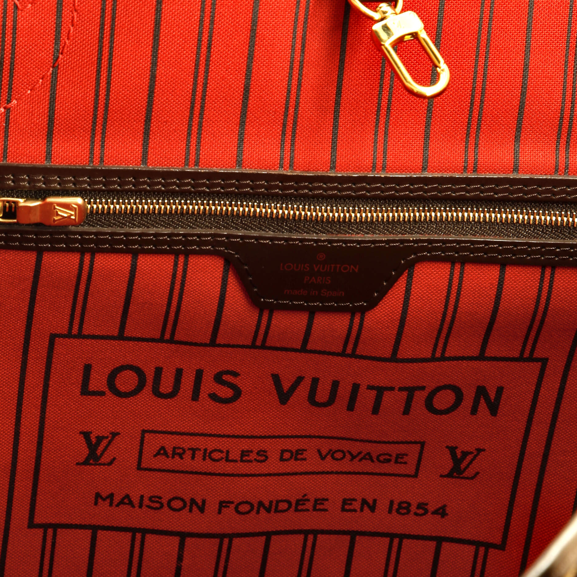 Louis Vuitton Neverfull NM Tote Damier MM