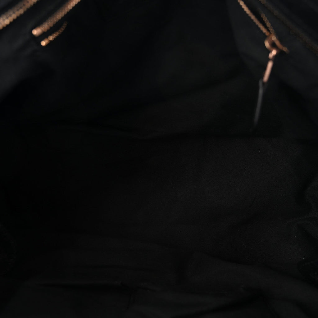 Agneau Giant 12 Rose Gold Hardware Part Time Black