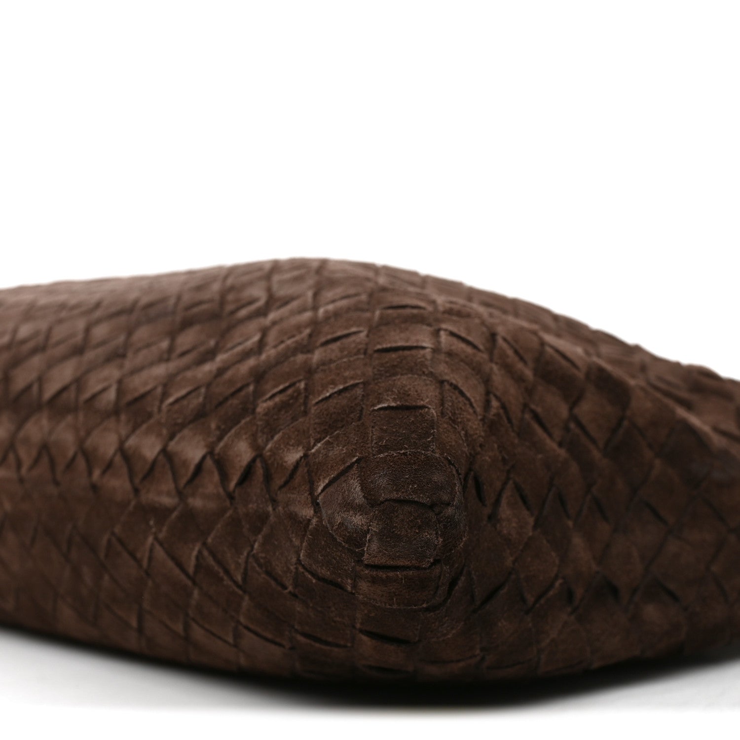 Suede Intrecciato Small Hop Fondant