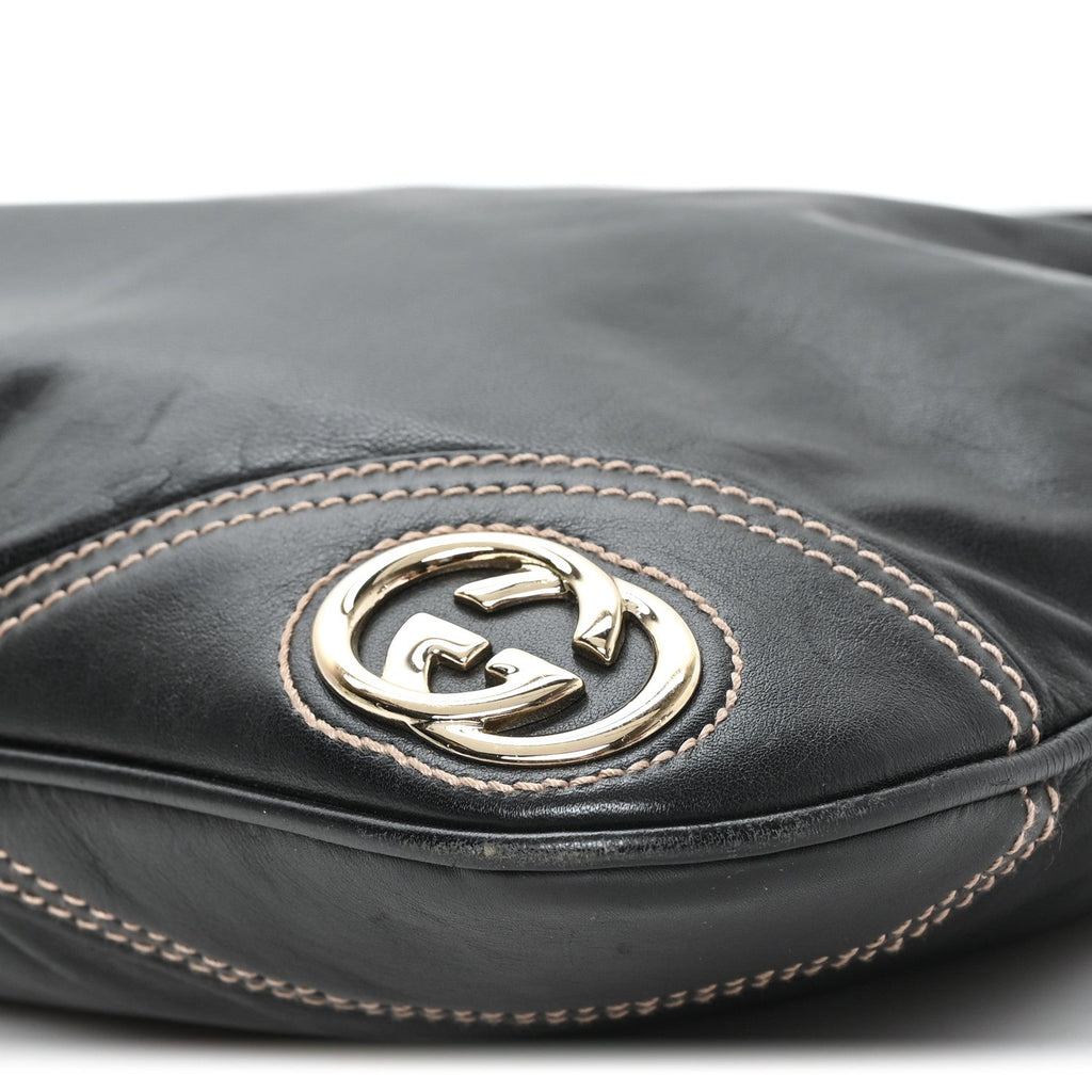 Calfskin Medium New Britt Hobo Black