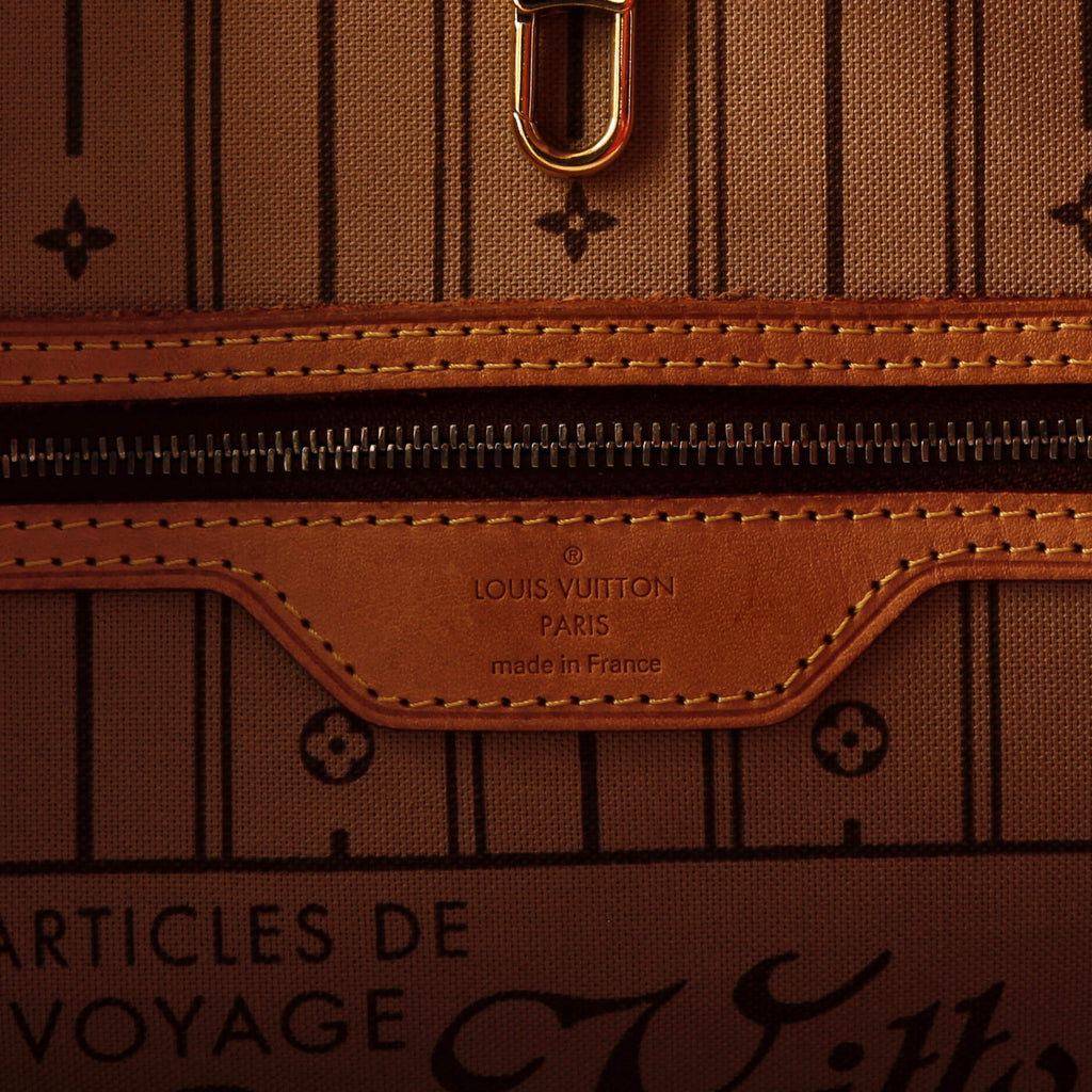Louis Vuitton Neverfull Tote Monogram Canvas MM