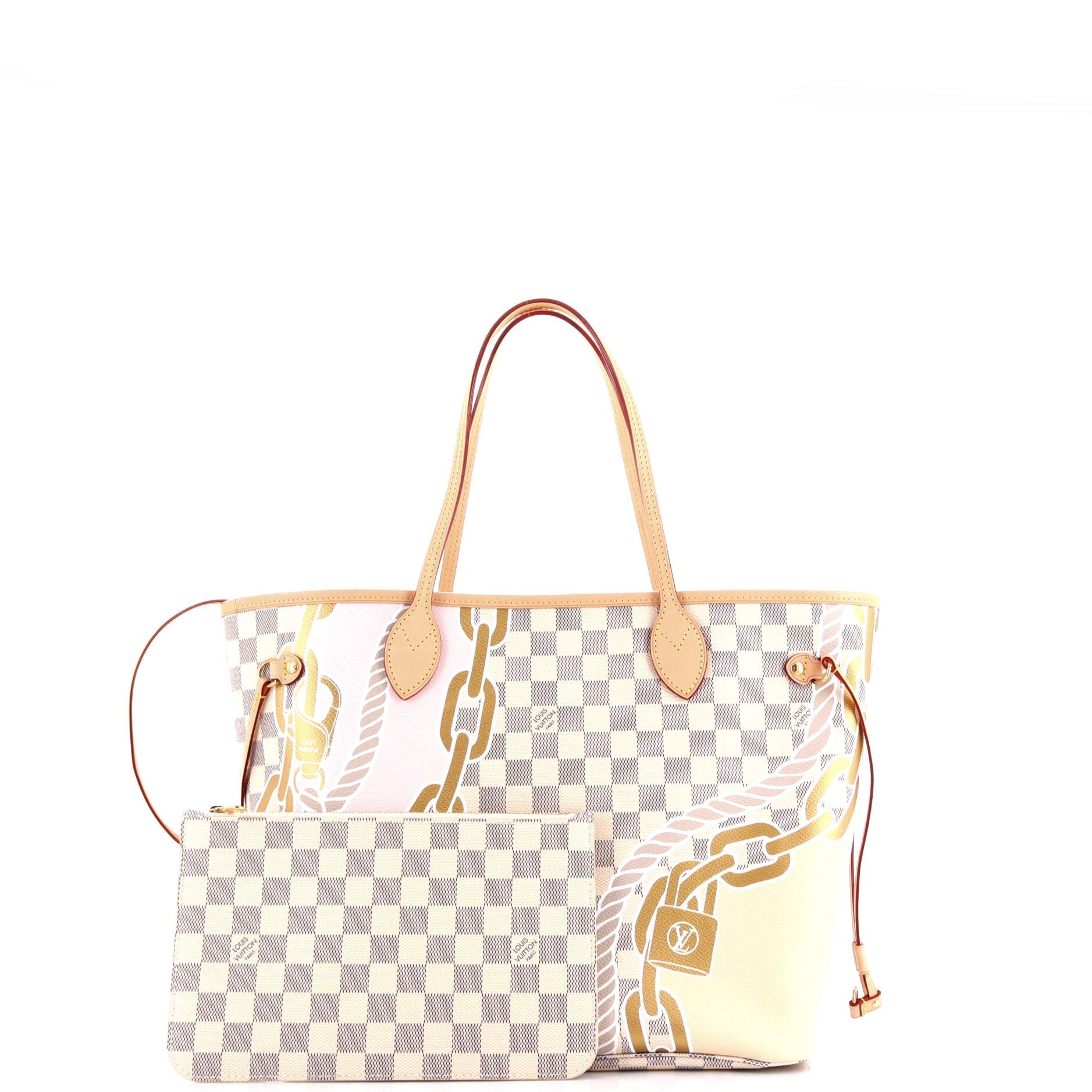 Louis Vuitton Neverfull NM Tote Limited Edition Nautical Damier MM