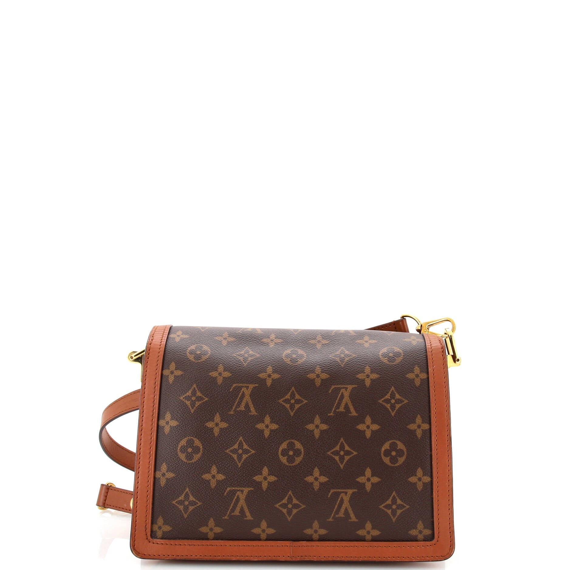 Louis Vuitton Dauphine Shoulder Bag Reverse Monogram Canvas MM