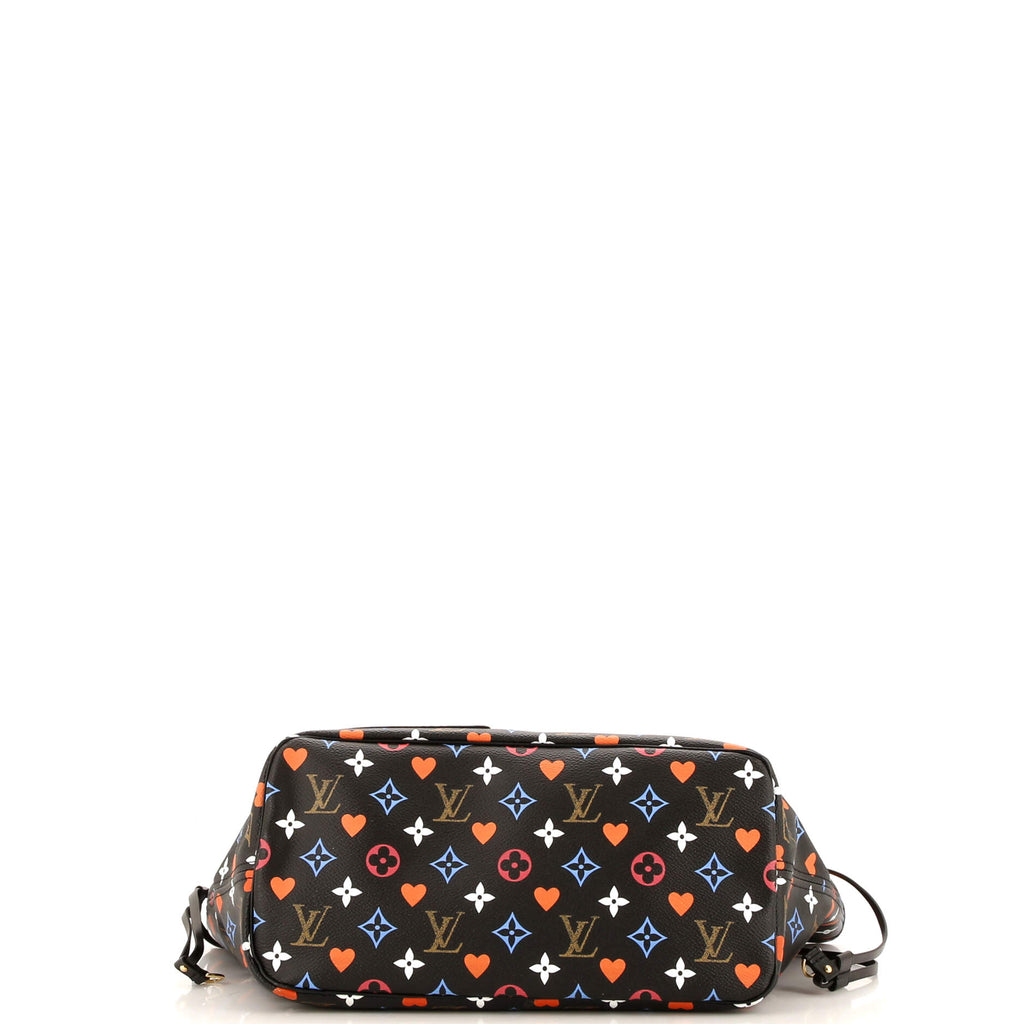 Louis Vuitton Neverfull NM Tote Limited Edition Game On Multicolor Monogram MM