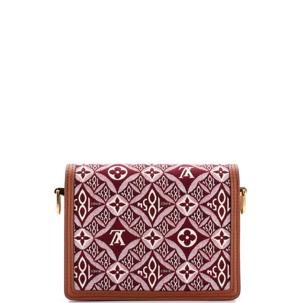 Louis Vuitton Dauphine Shoulder Bag Limited Edition Since 1854 Monogram Jacquard Mini