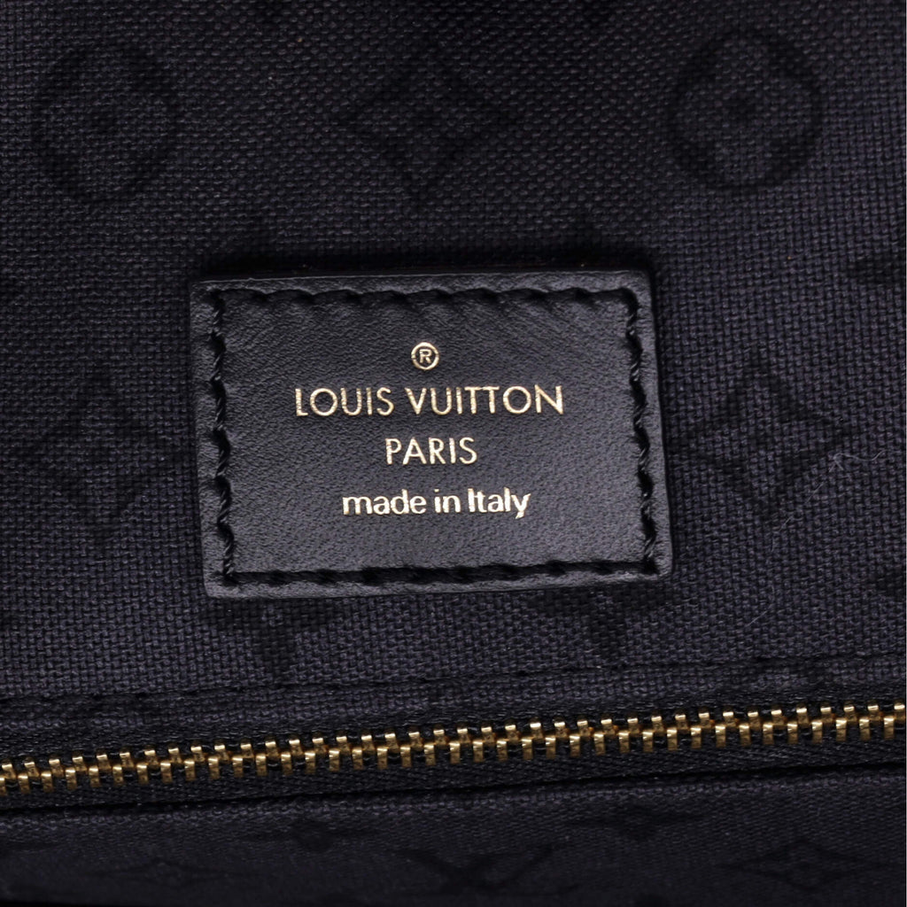 Louis Vuitton OnTheGo Tote Limited Edition Crafty Monogram Giant GM