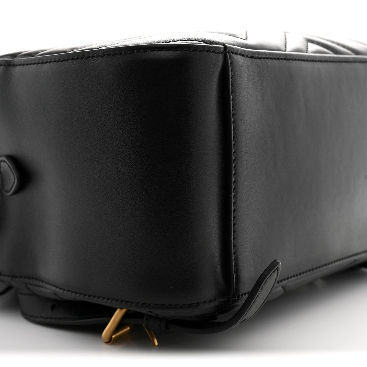 Calfskin Matelasse GG Marmont Dome Backpack Black