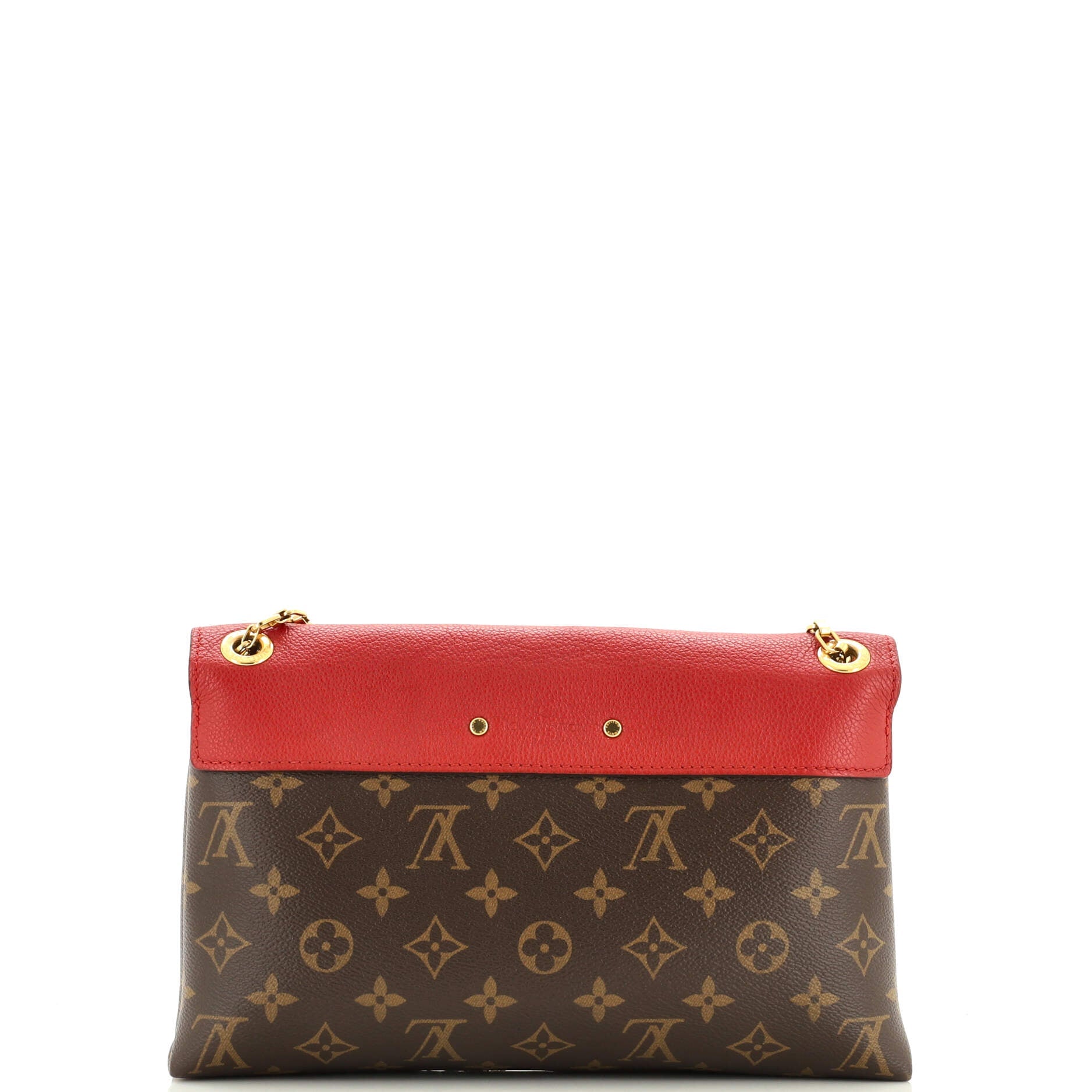 Louis Vuitton Pallas Chain Shoulder Bag Monogram Canvas and Calfskin