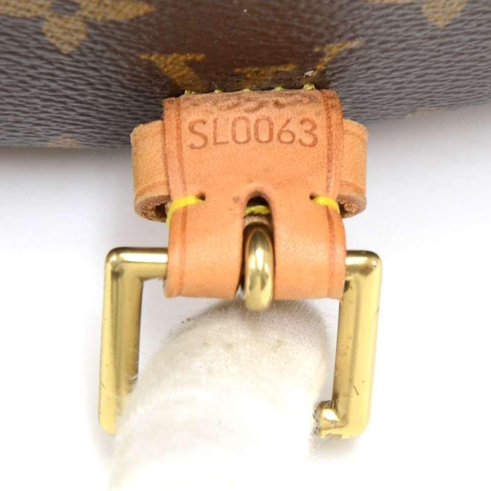 Louis Vuitto Sologne Monogram Canvas Shoulder Bag