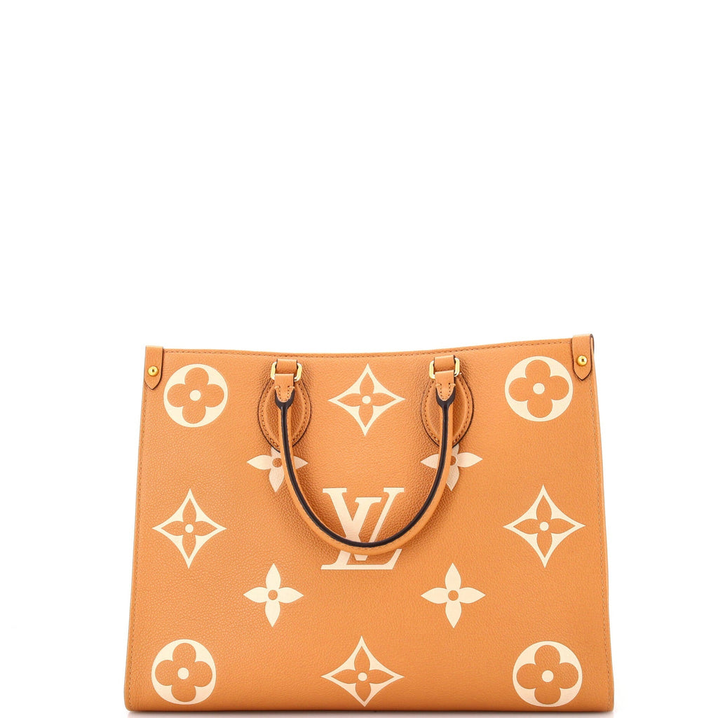 Louis Vuitton OnTheGo Tote Bicolor Monogram Empreinte Giant MM