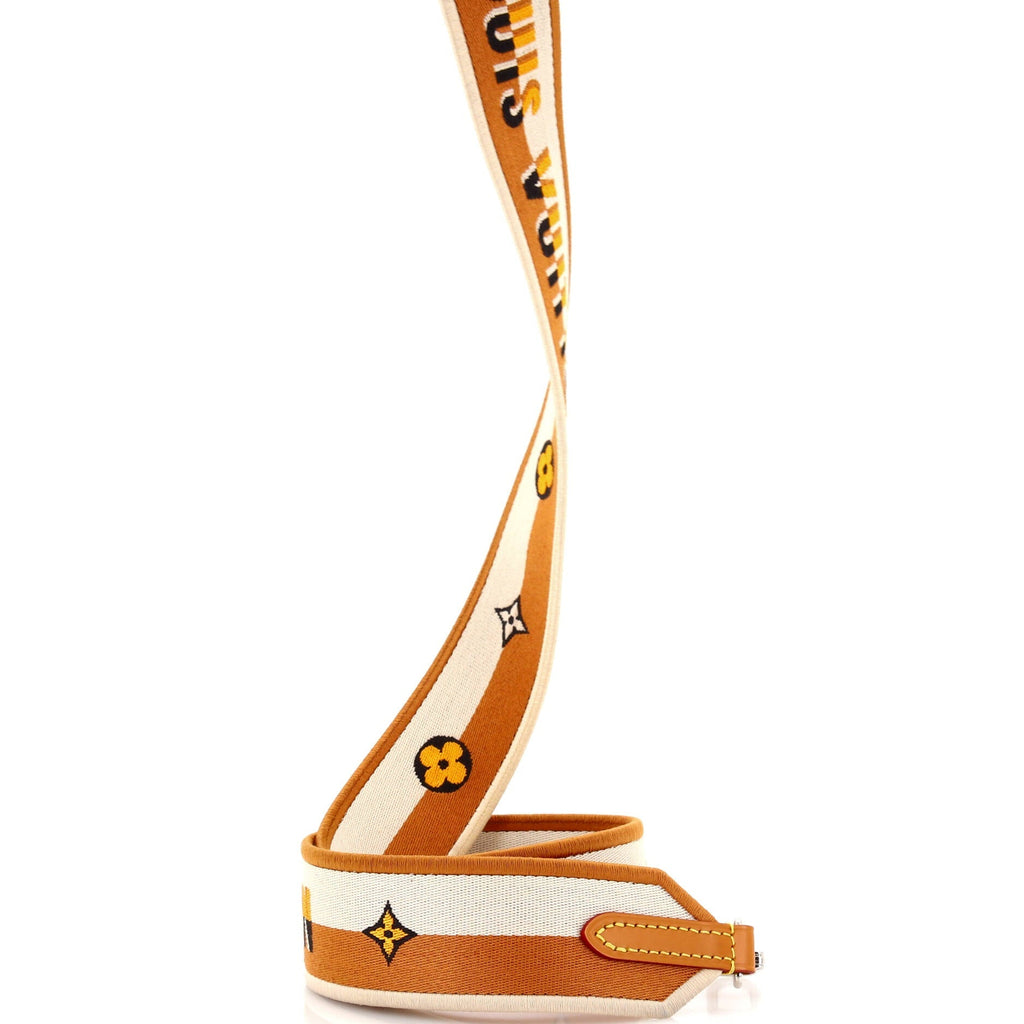 Louis Vuitton Logo Shoulder Strap Jacquard Wide