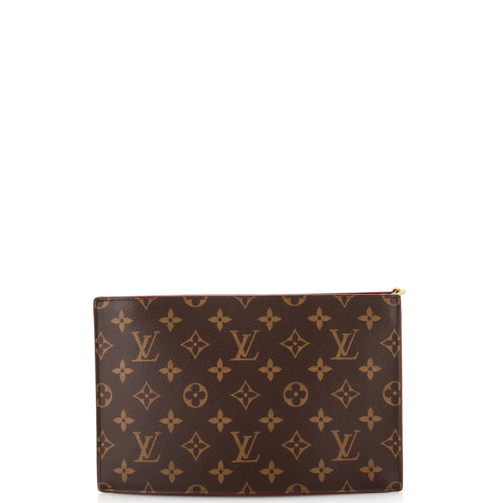 Louis Vuitton Legacy Chain Clutch Monogram Canvas