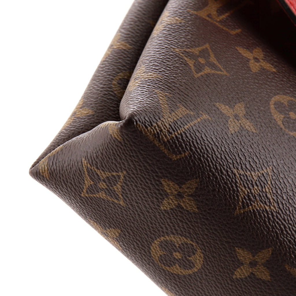 Louis Vuitton Pallas Chain Shoulder Bag Monogram Canvas and Calfskin