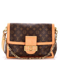 Louis Vuitton Dauphine Soft Shoulder Bag Monogram Canvas GM