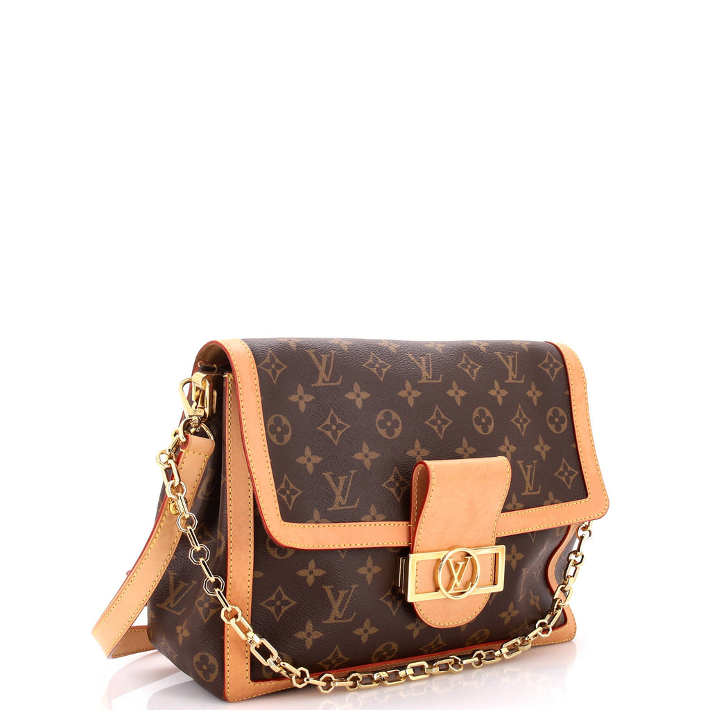 Louis Vuitton Dauphine Soft Shoulder Bag Monogram Canvas GM