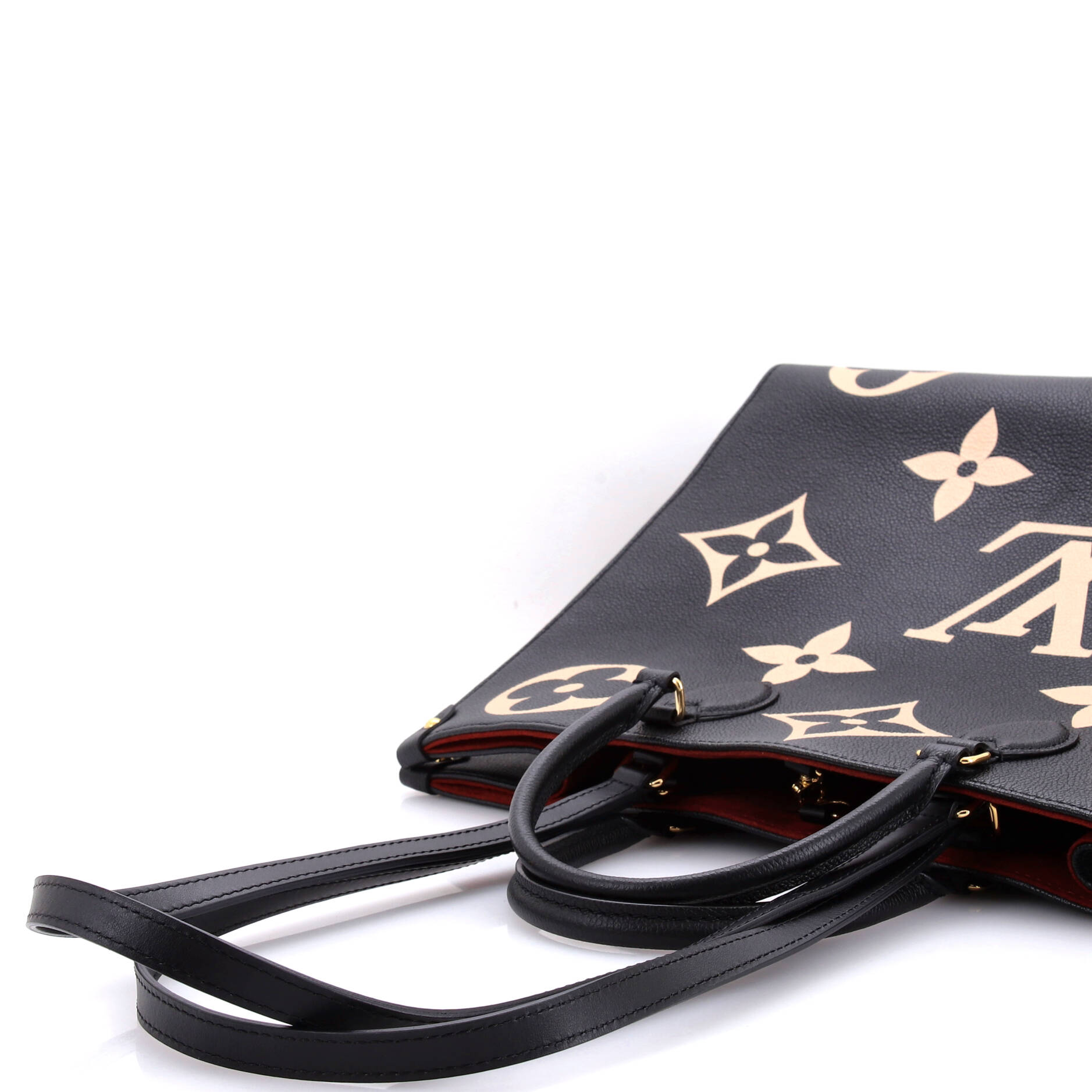 Louis Vuitton OnTheGo Tote Bicolor Monogram Empreinte Giant GM