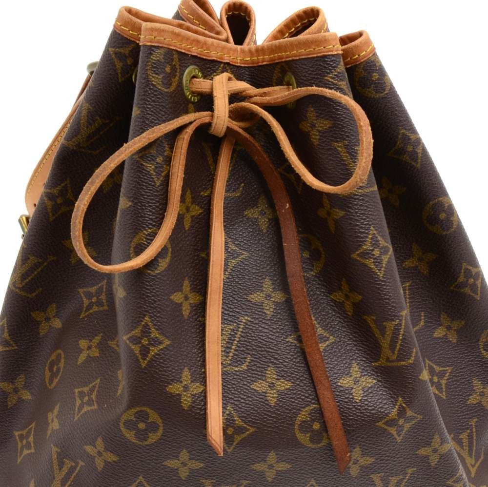 Louis Vuitto Noe Monogram Canvas Large Shoulder Bag