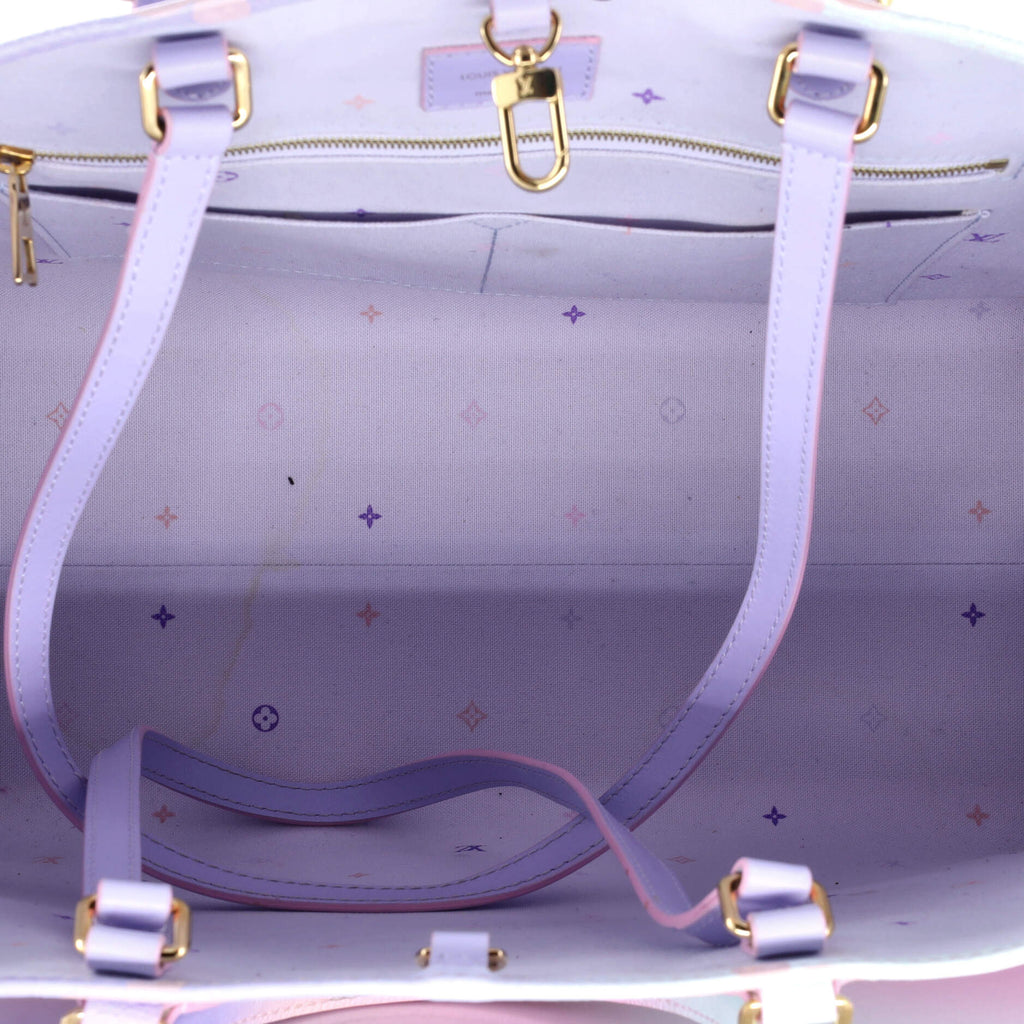 Louis Vuitton OnTheGo Tote Spring in the City Monogram Giant Canvas GM