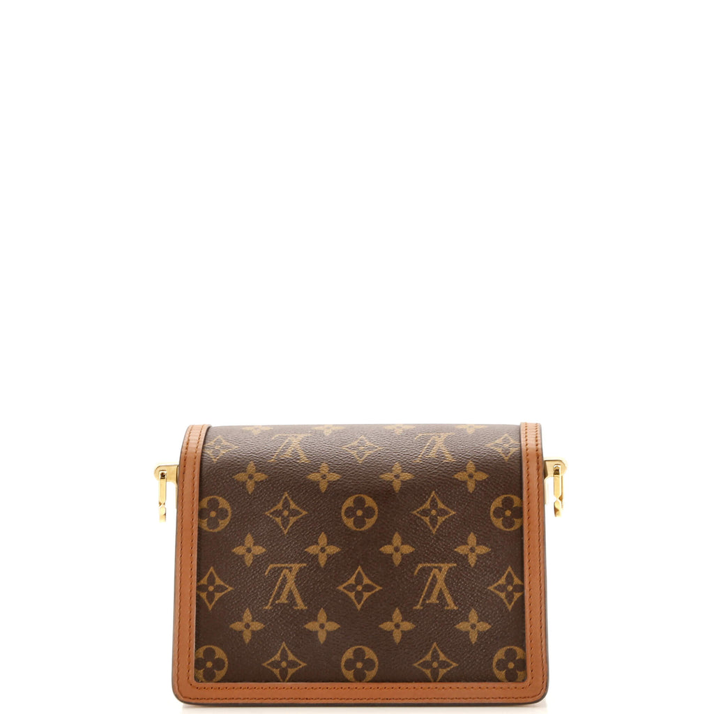 Louis Vuitton Dauphine Shoulder Bag Reverse Monogram Canvas Mini