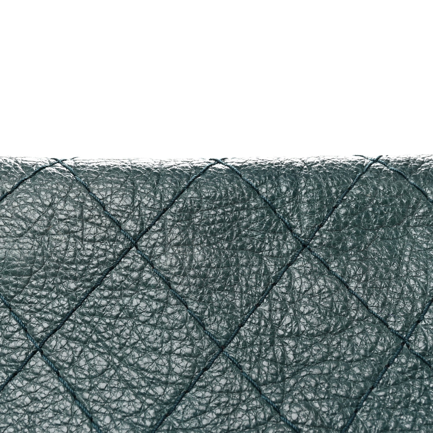 Glazed Calfskin Stitched XL On The Road Flap Blue
