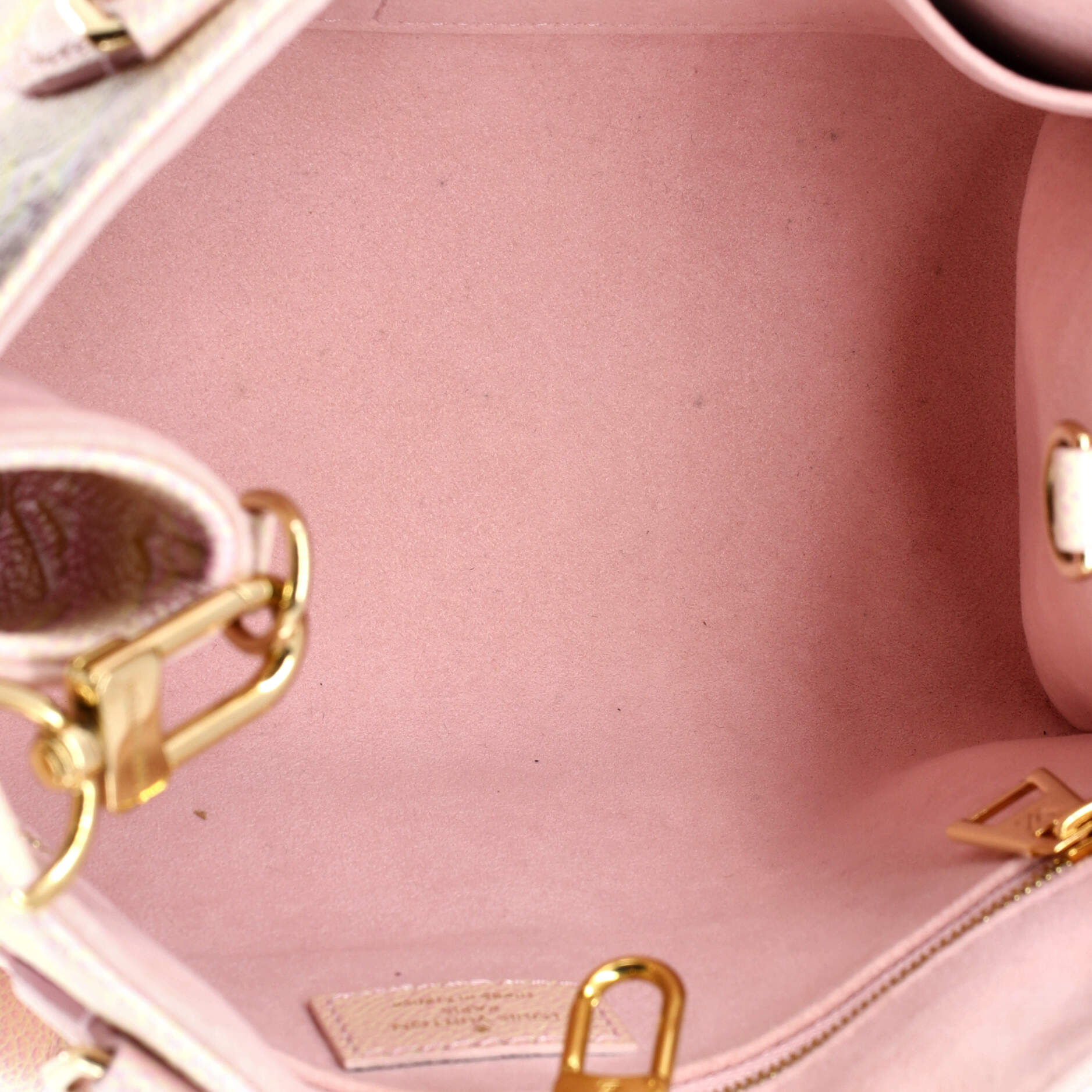 Louis Vuitton OnTheGo Tote Stardust Monogram Empreinte Leather PM