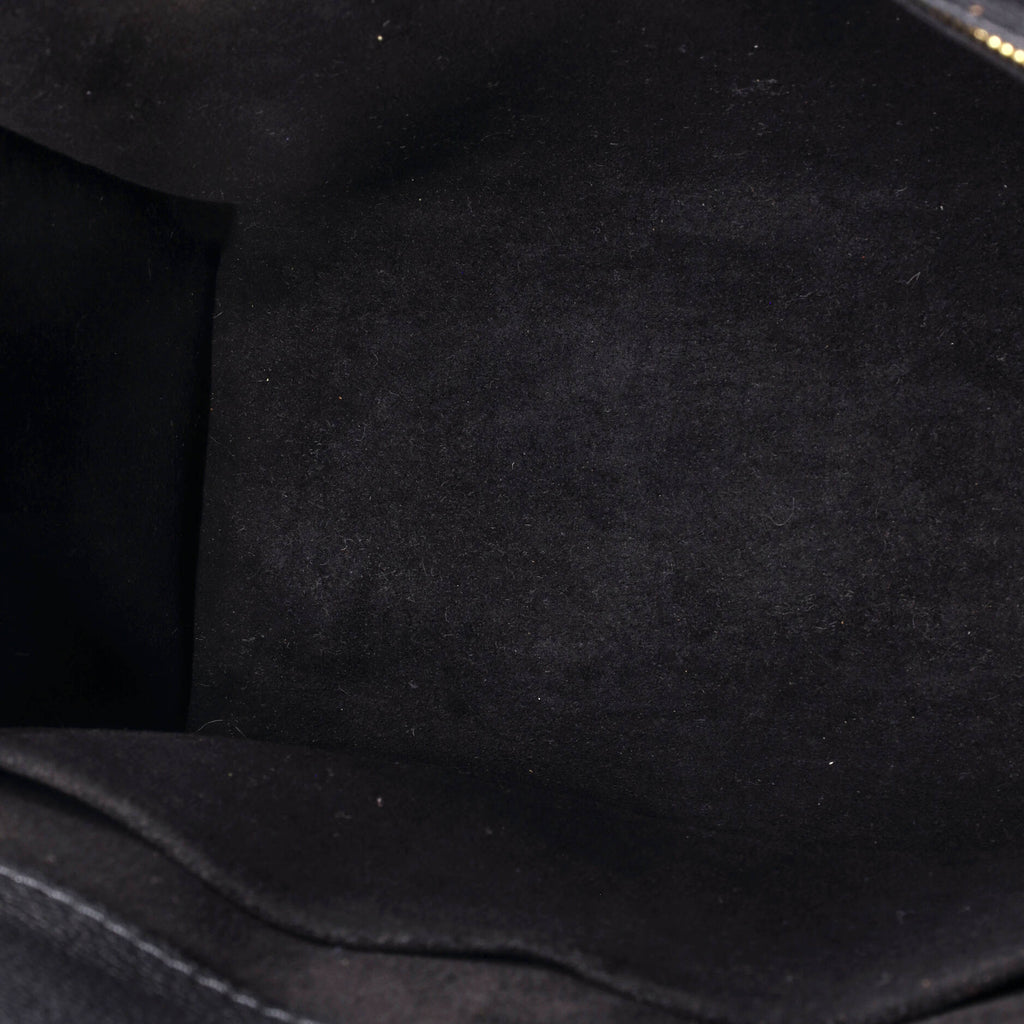 Louis Vuitton On My Side Tote Leather with Monogram Canvas PM