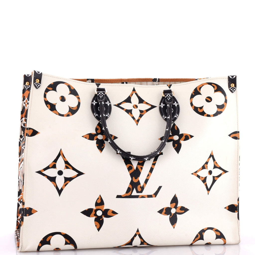 Louis Vuitton OnTheGo Tote Limited Edition Jungle Monogram Giant GM