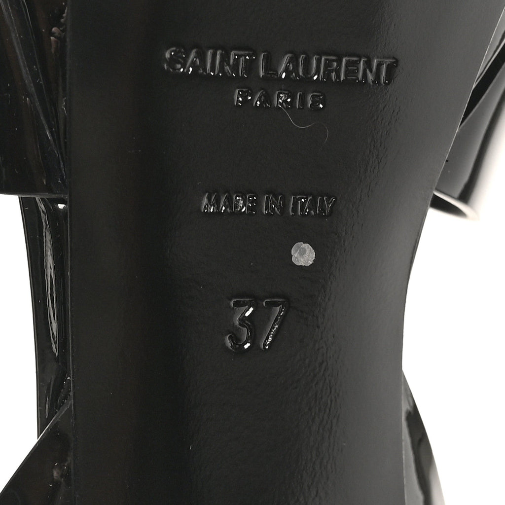 Patent Tribute 75 Platform Sandals 37 Black
