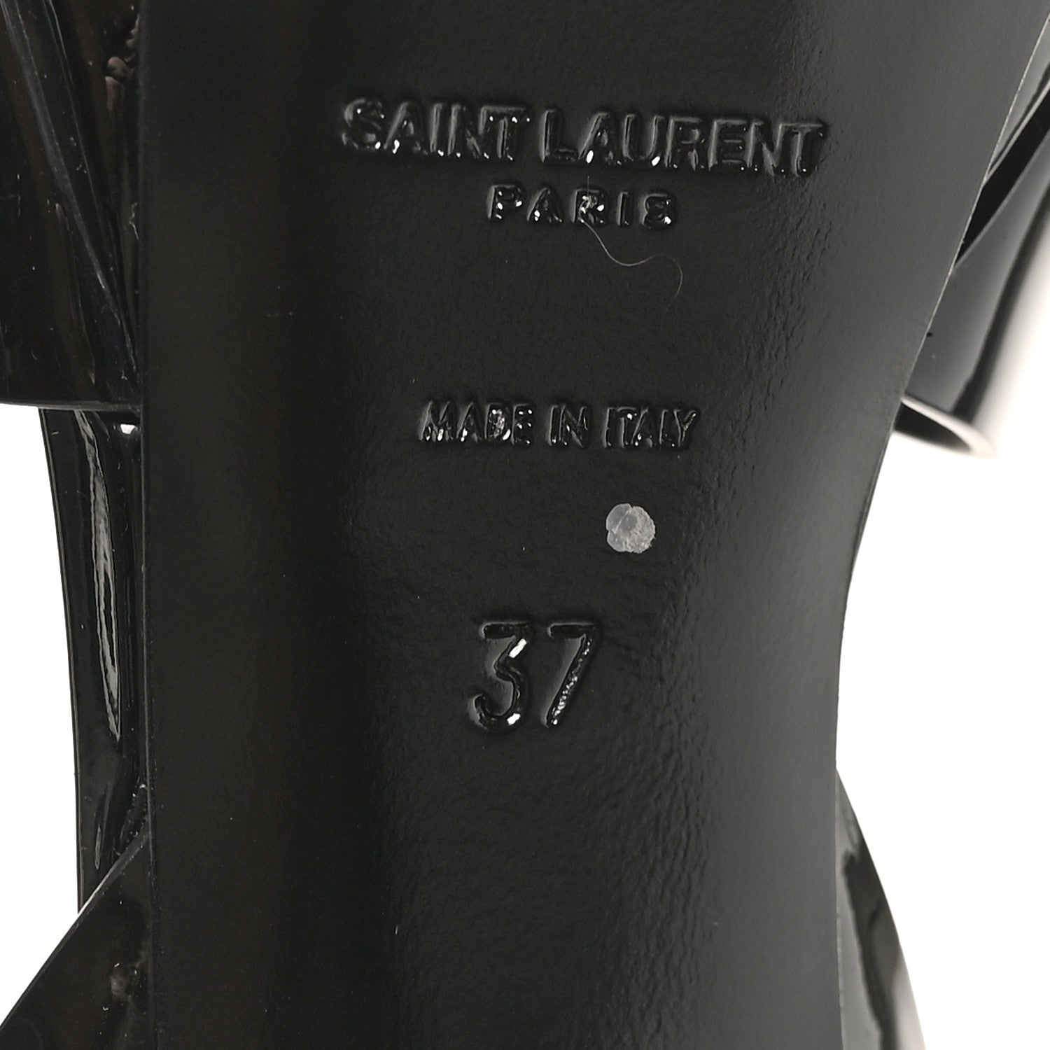 Patent Tribute 75 Platform Sandals 37 Black