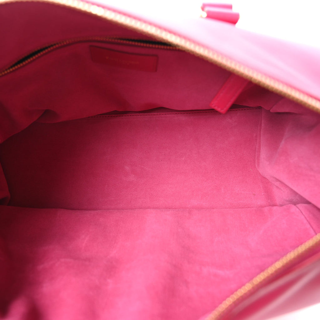 Calfskin Classic Duffle 6 Fuchsia