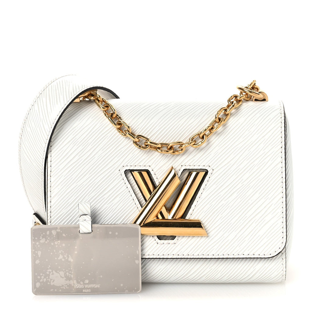 Epi Twist Shoulder Bag PM White