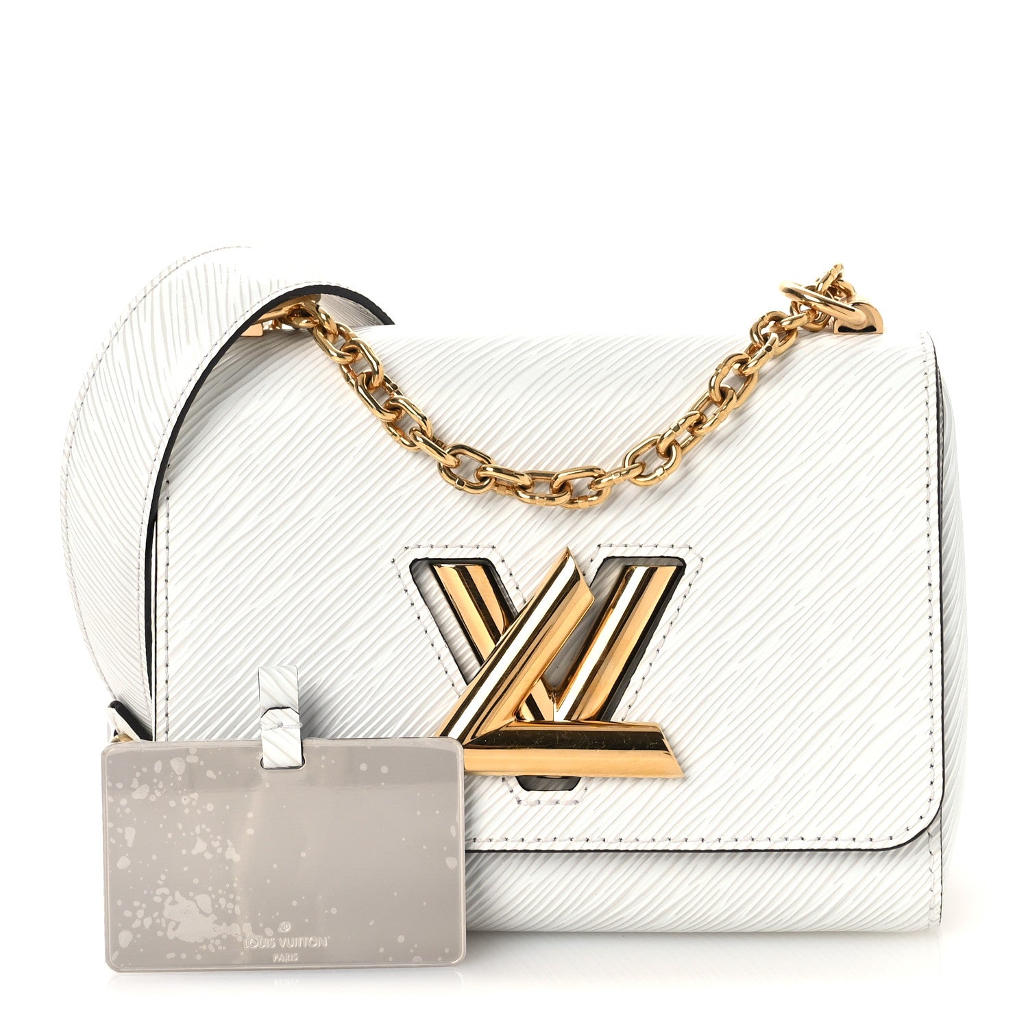 Epi Twist Shoulder Bag PM White
