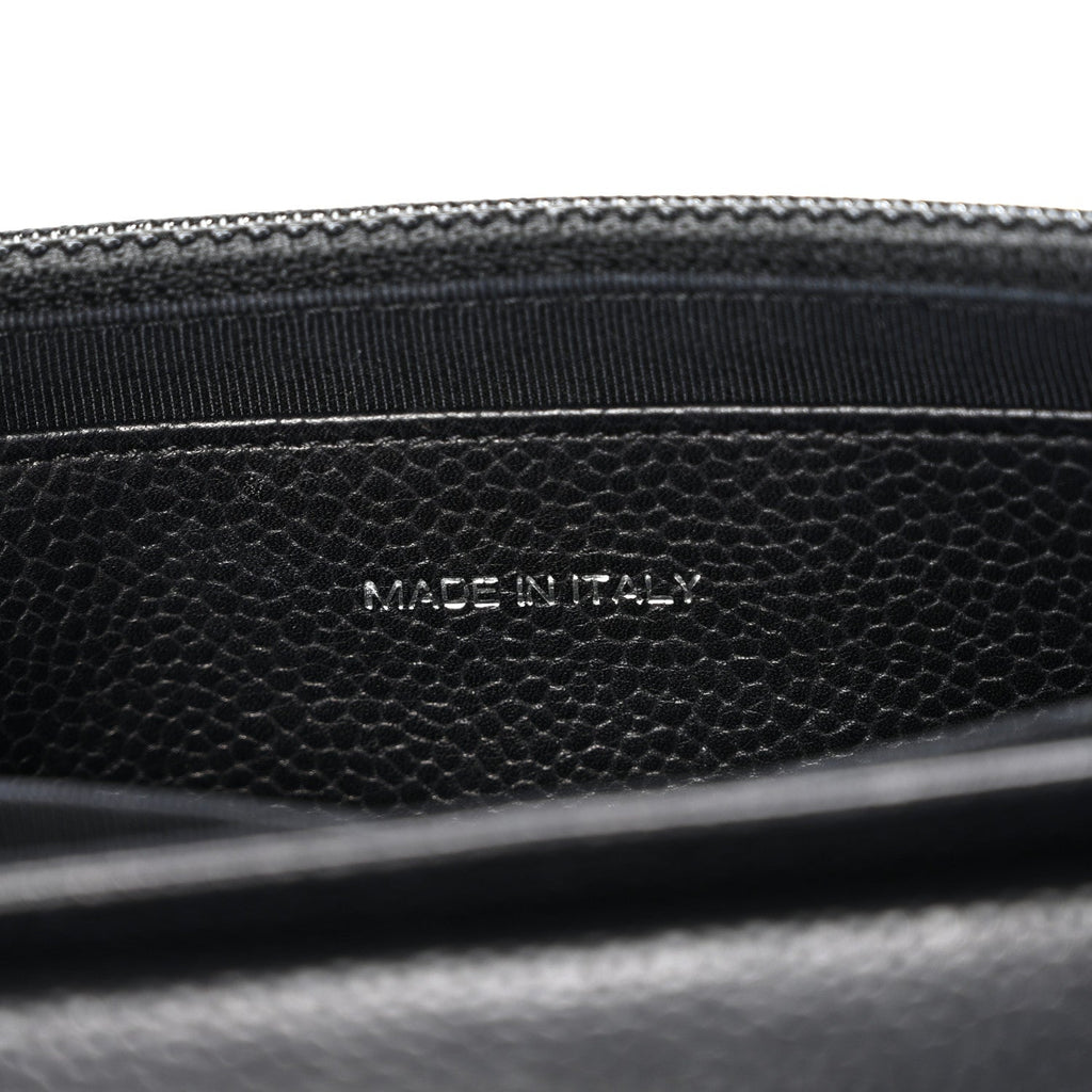 Caviar Half Moon Wallet On Chain WOC Black