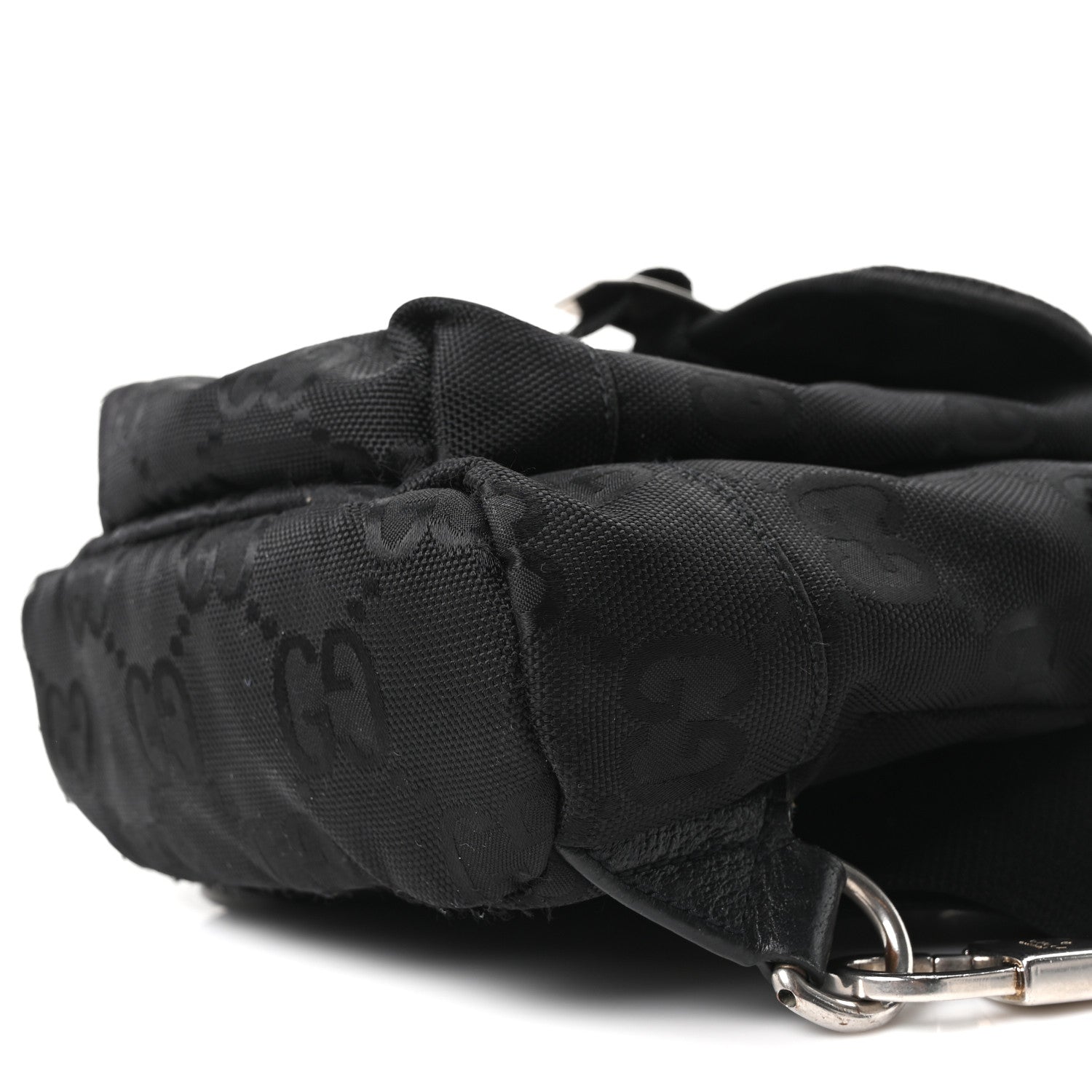 Econyl Nylon Monogram Off The Grid Sling Backpack Black