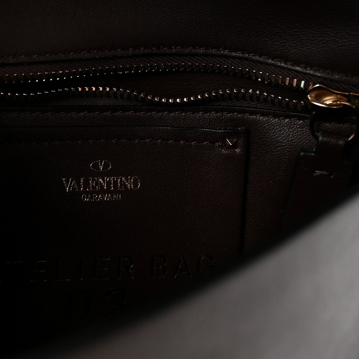 Nappa Atelier 03 Rose Edition Small Flap Crossbody Bag Dark Brown