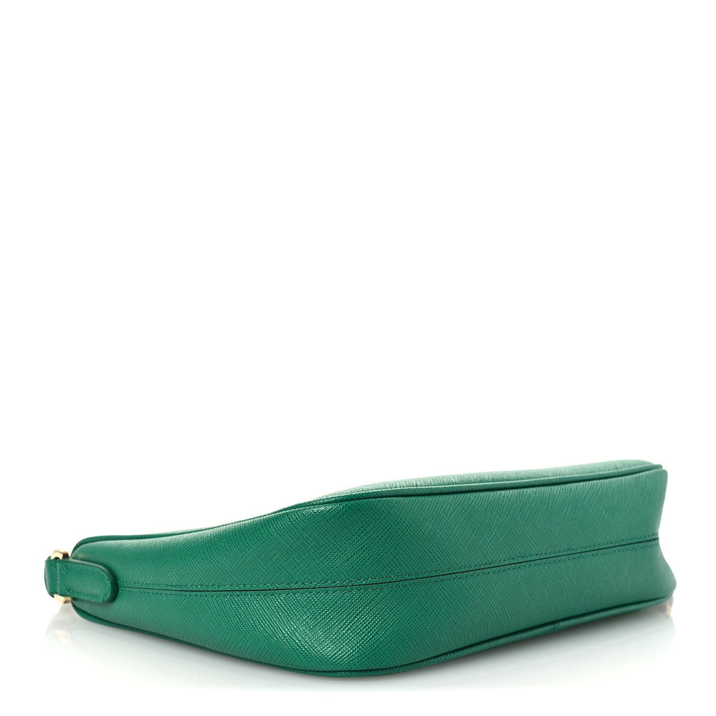 Saffiano Lux Mini Re-Edition Shoulder Bag Mango