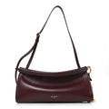 Calfskin Le Click East West Bag Rouge Grenat