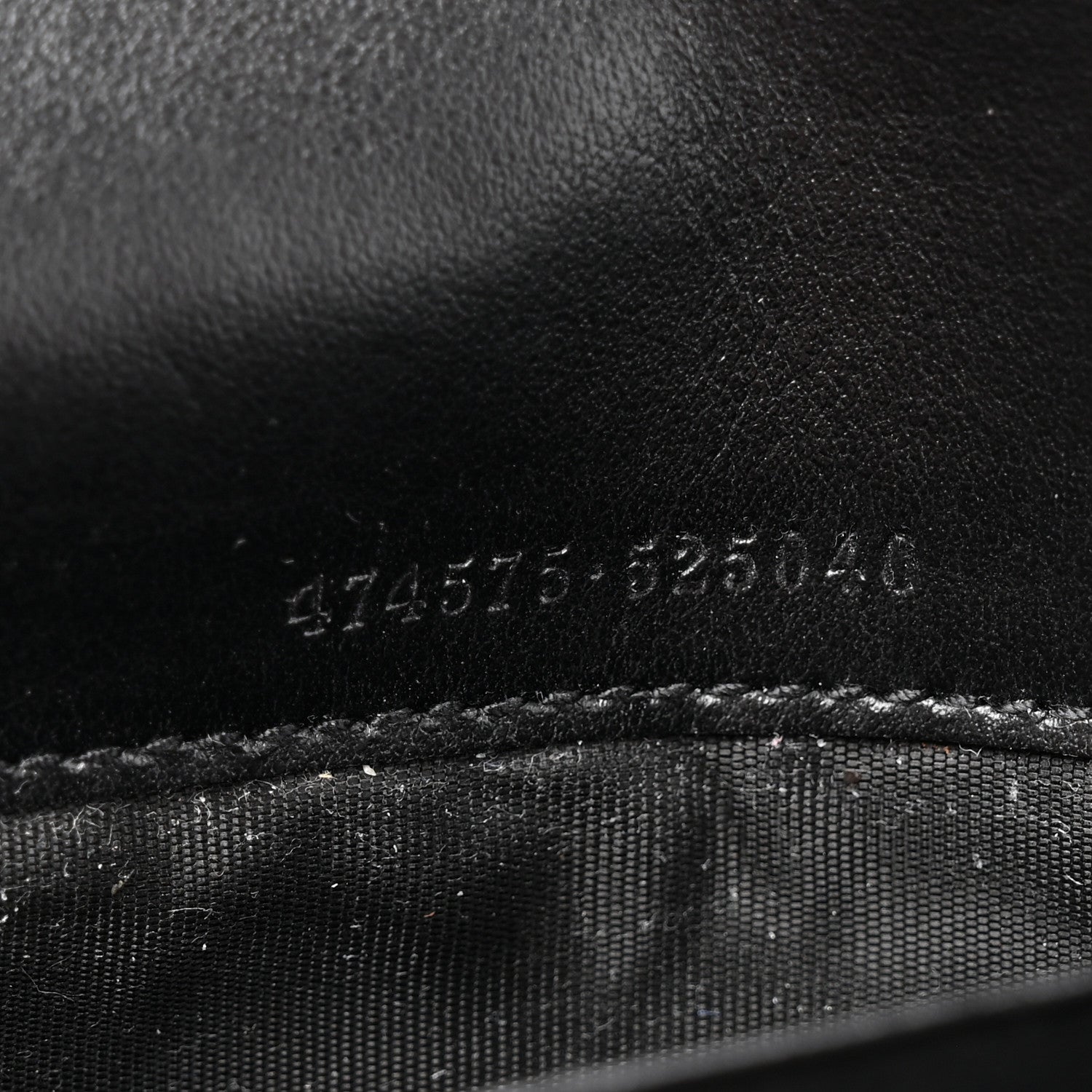 Calfskin Matelasse GG Marmont Chain Wallet Black