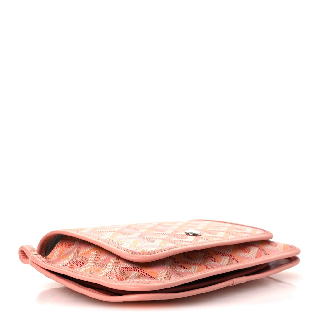Goyardine Plumet Wallet Clutch Powder Pink