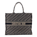 Oblique Large Book Tote Blue Multicolor