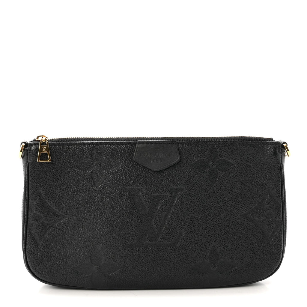 Empreinte Monogram Giant Multi Pochette Accessories Large Pochette Black