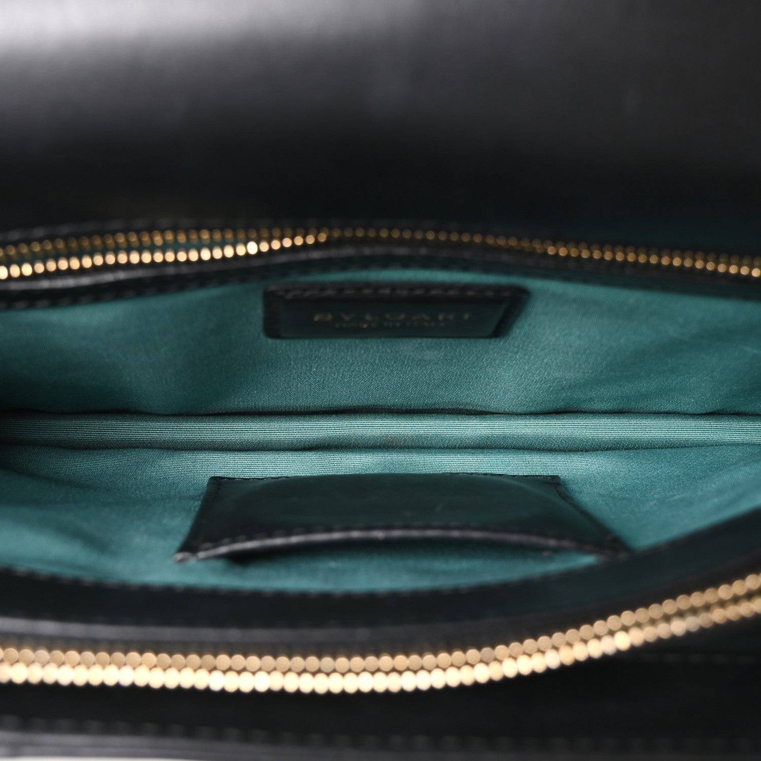 Calfskin Serpenti Forever Shoulder Bag Black